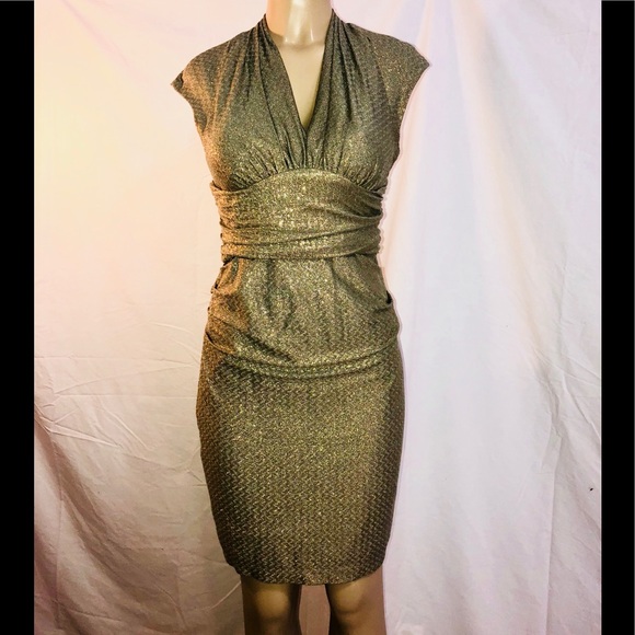 Maggy London Dresses & Skirts - Maggie London Metallic Dress